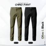 Chino Pant – Olive & Black Color