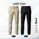 Chino Pant – Khaki & Black Color