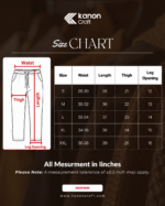 Premium Cotton Trouser Combo - (Black + White) - KC-162/165 - Image 2